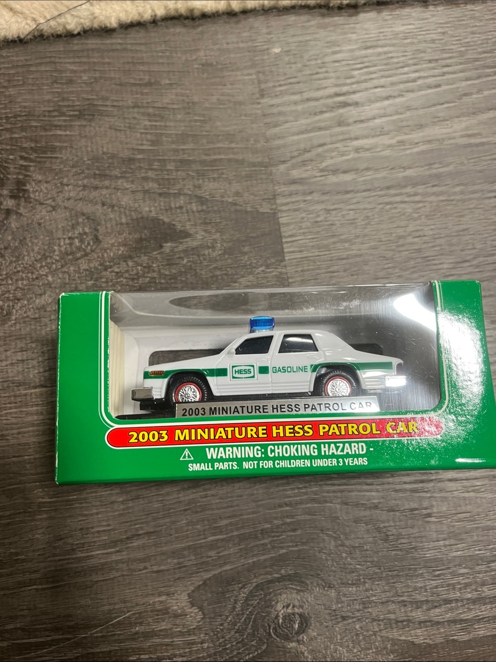Hess 2003 Miniature Patrol Car